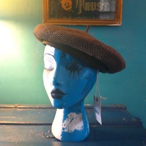 Brixton Audrey Straw II Beret